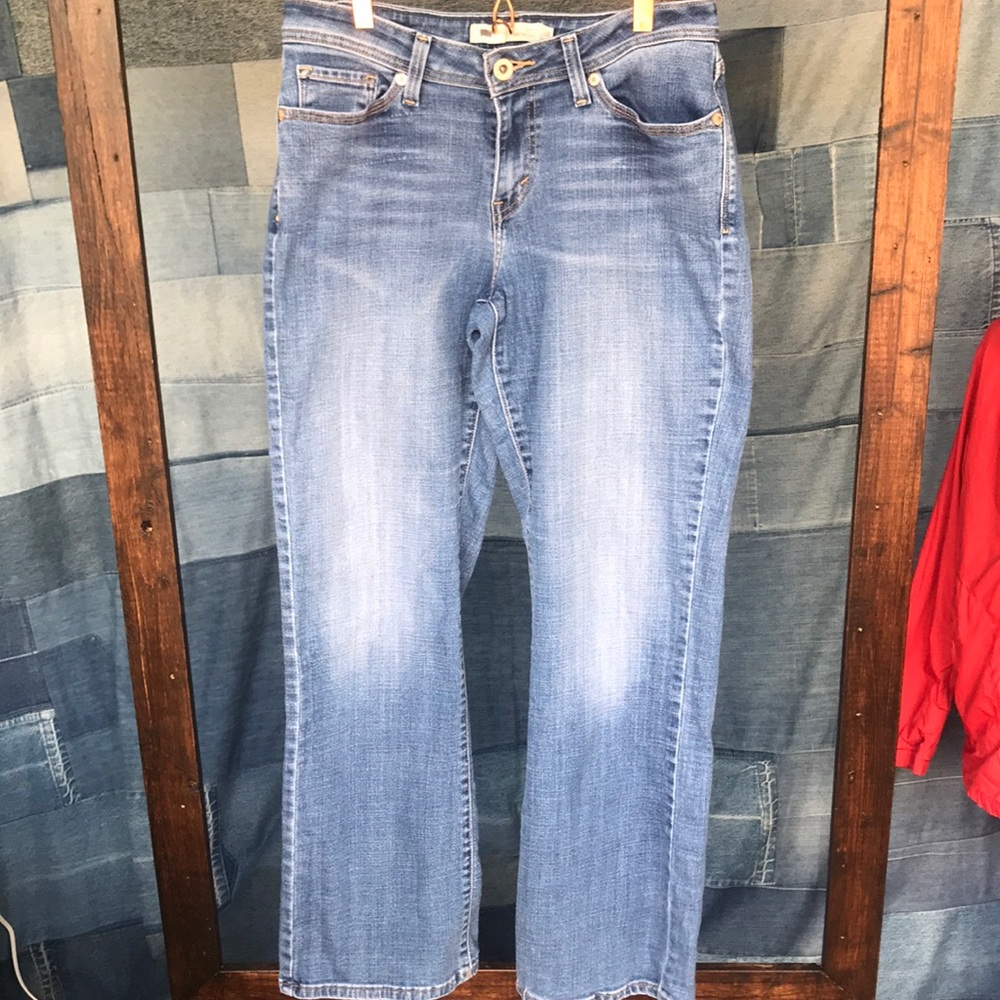 Levi curvy boot leg jeans